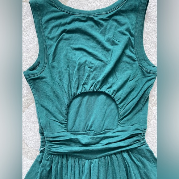 Club Monaco emerald green summer dress - Picture 5 of 6
